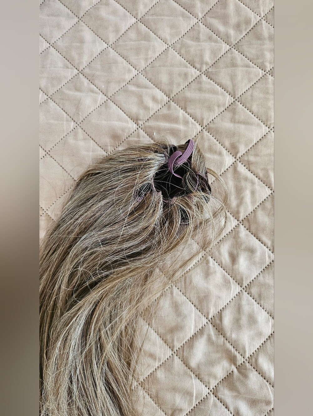 Hair piece, i believe the color may be ash blonde or a light brown. - Picture 6 of 6